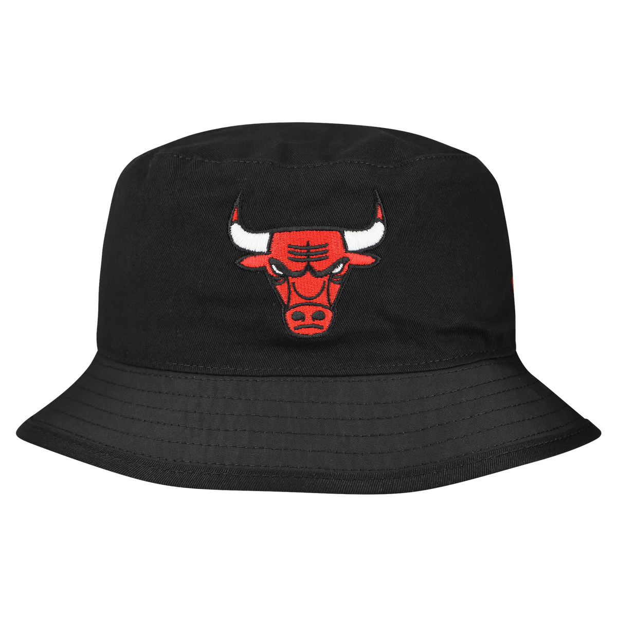 Men's Chicago Bulls New Era White Team Cheer Reversible Bucket Hat
