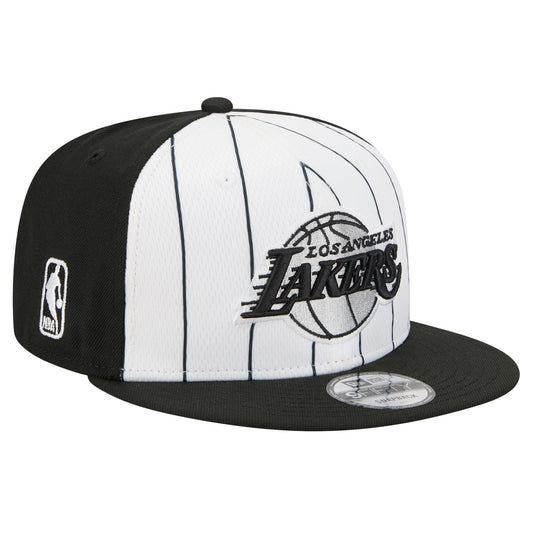 Men's Los Angeles Lakers  New Era White 2025 NBA Tip Off 9FIFTY Snapback Hat