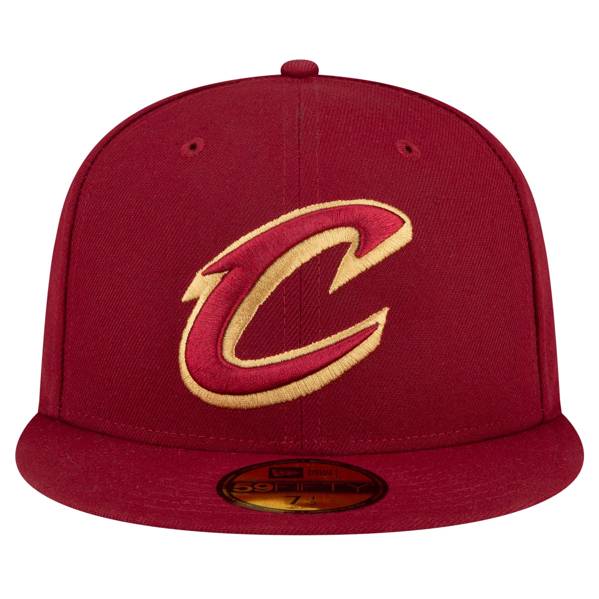 Men's Cleveland Cavaliers New Era Wine 59FIFTY Fitted Hat