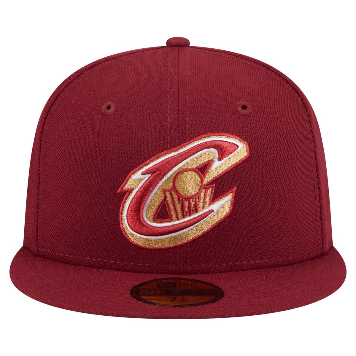 Men's Cleveland Cavaliers  New Era Wine Deceptor 59FIFTY Fitted Hat