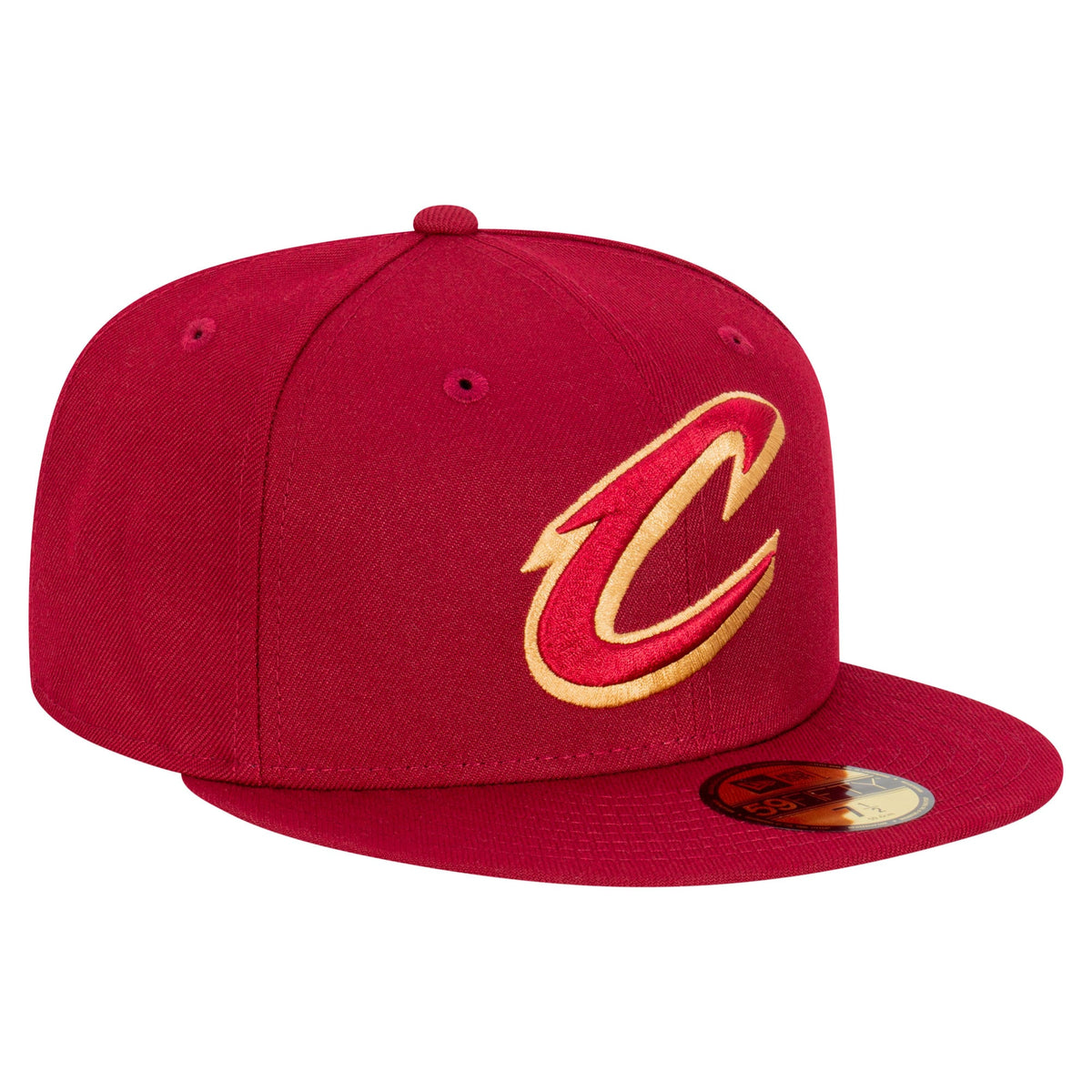 Men's Cleveland Cavaliers  New Era Wine Team 59FIFTY Fitted Hat