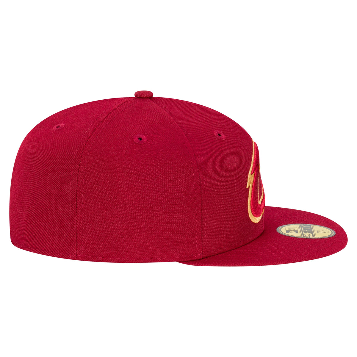Men's Cleveland Cavaliers  New Era Wine Team 59FIFTY Fitted Hat