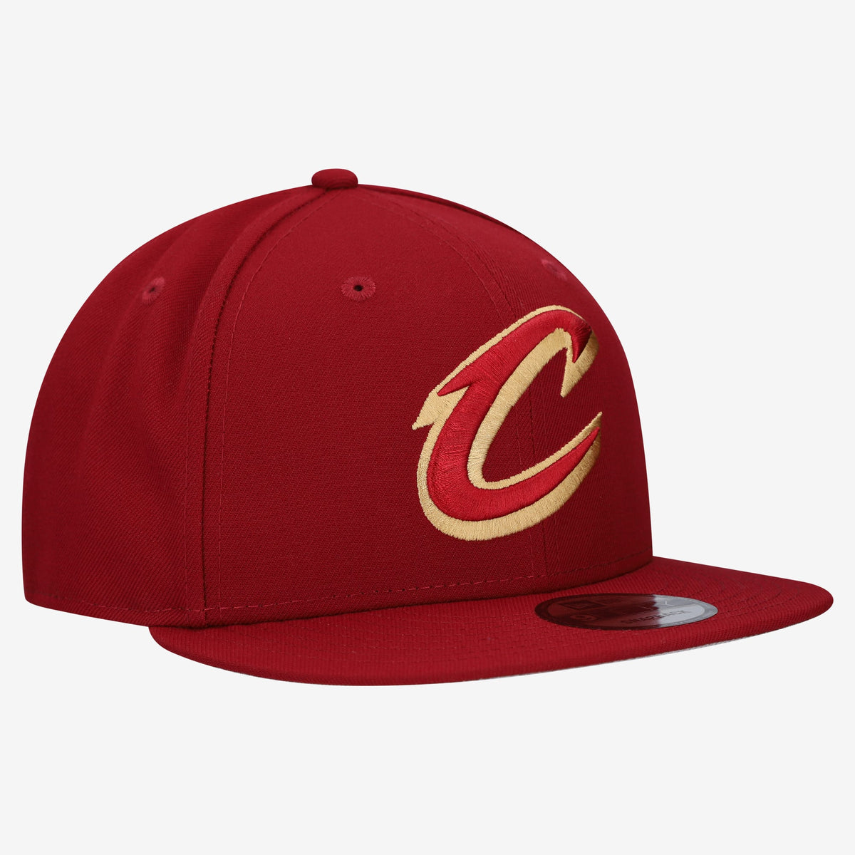 Men's Cleveland Cavaliers  New Era Wine Team 9FIFTY Snapback Hat
