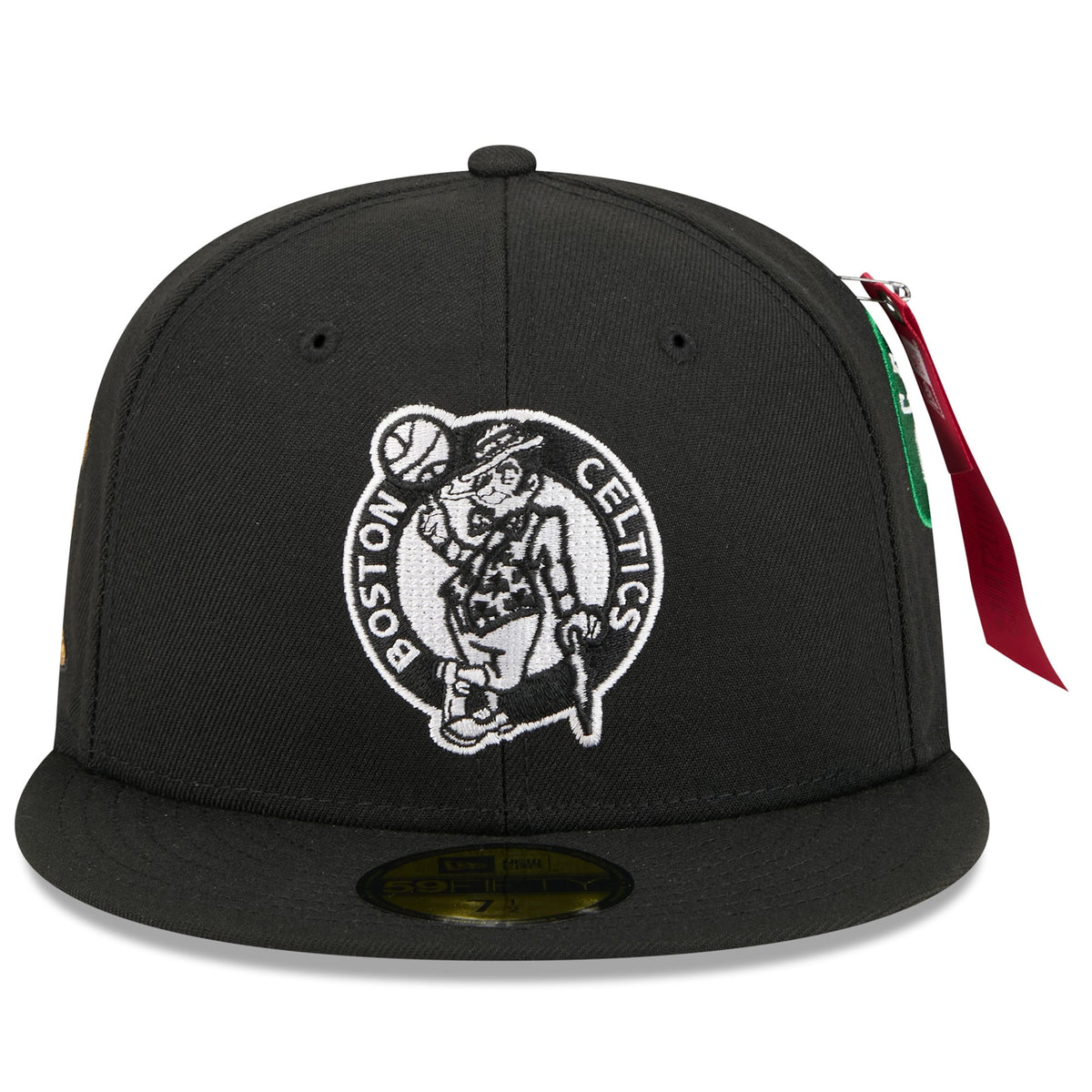 Men's Boston Celtics New Era x Alpha Industries Black 59FIFTY Fitted Hat