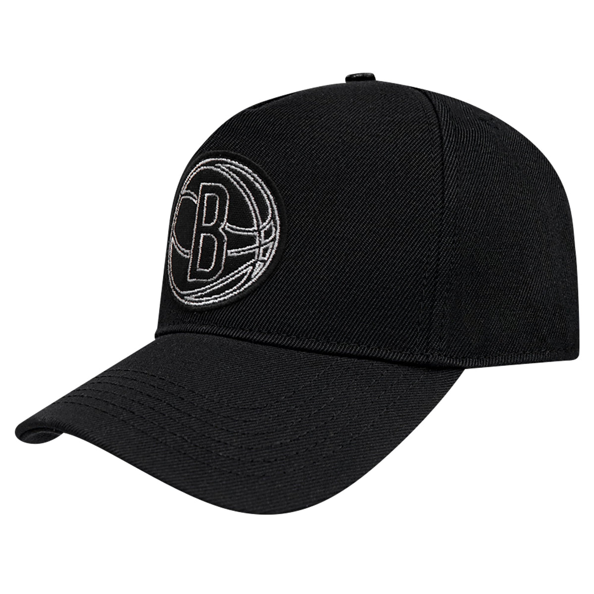 Men's Brooklyn Nets Pro Standard Black Paint the City Pinch Front Snapback Hat