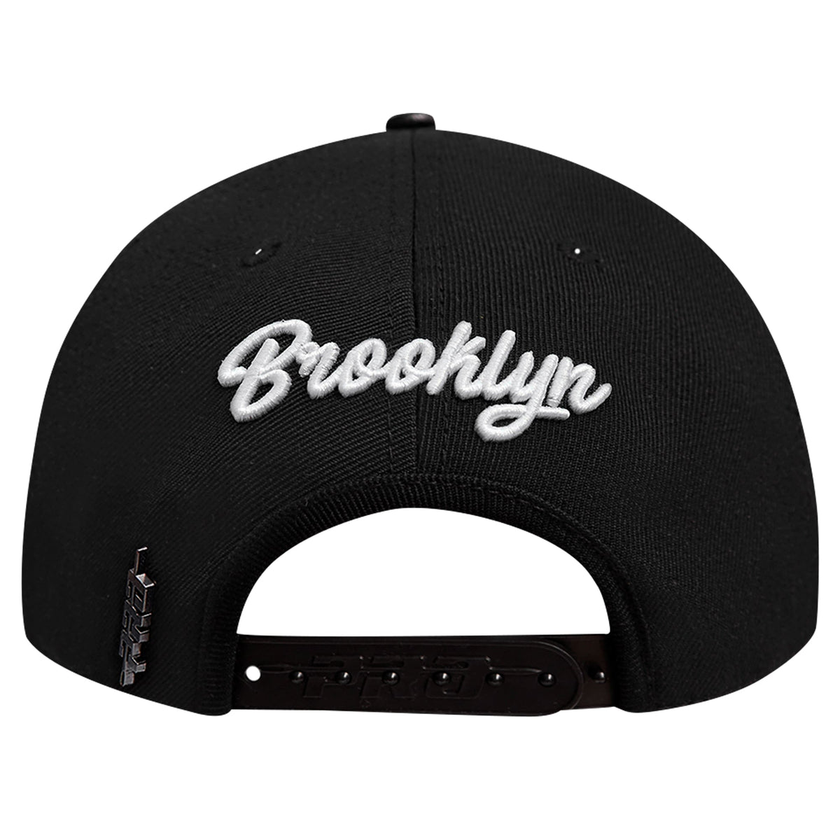 Men's Brooklyn Nets Pro Standard Black Paint the City Pinch Front Snapback Hat