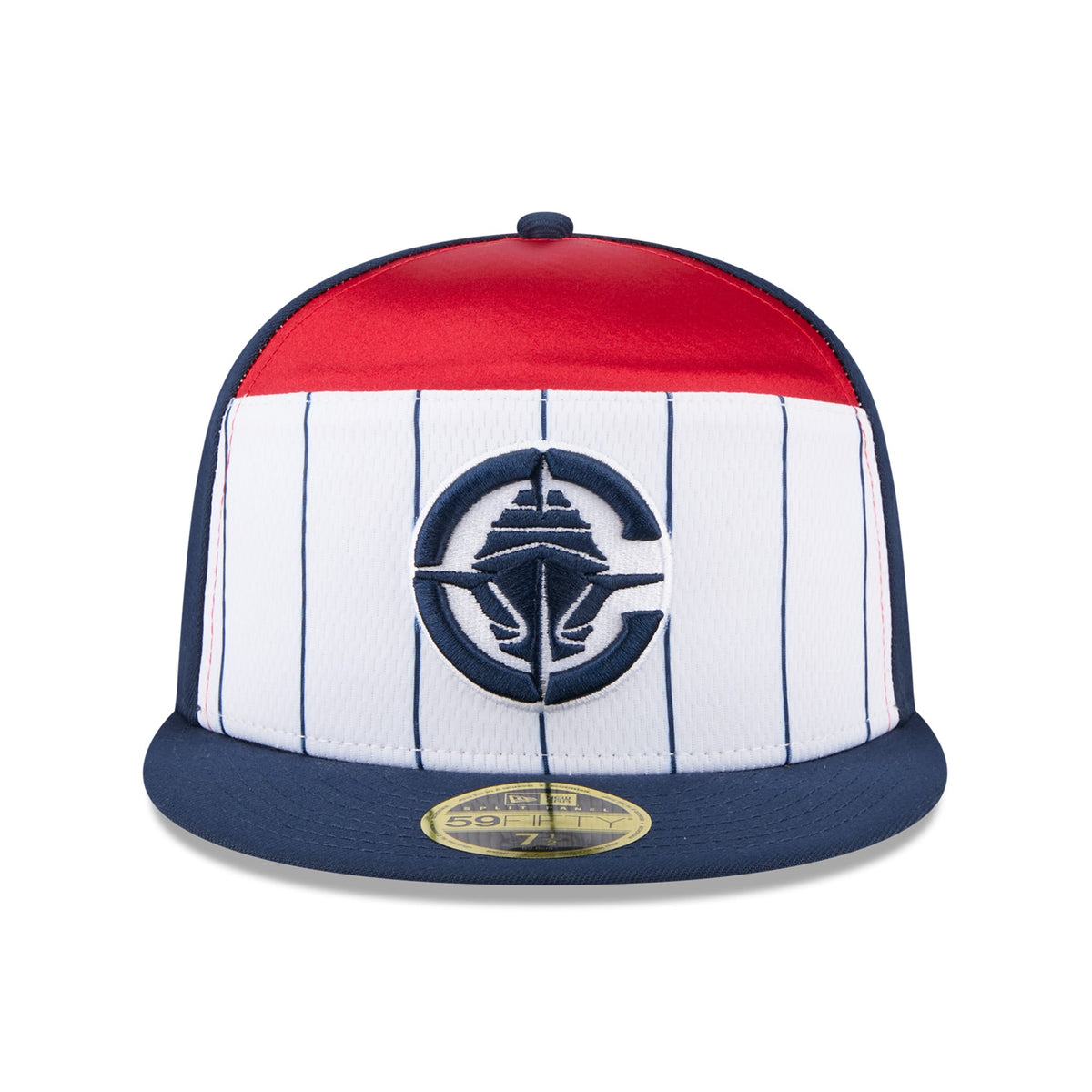 Men's LA Clippers  New Era White/Navy 2025 NBA Tip Off Split Panel 59FIFTY Fitted Hat