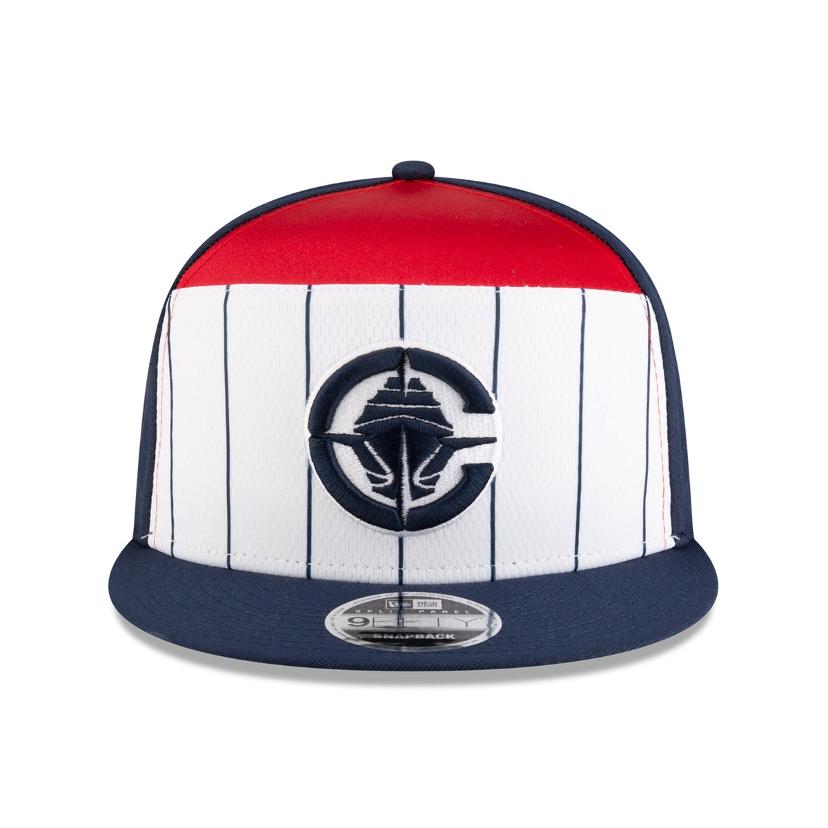 Men's LA Clippers  New Era White/Navy 2025 NBA Tip Off Split Panel 9FIFTY Snapback Hat
