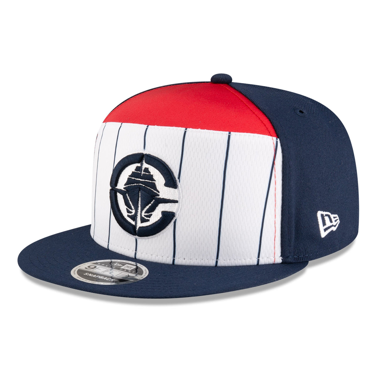 Men's LA Clippers  New Era White/Navy 2025 NBA Tip Off Split Panel 9FIFTY Snapback Hat