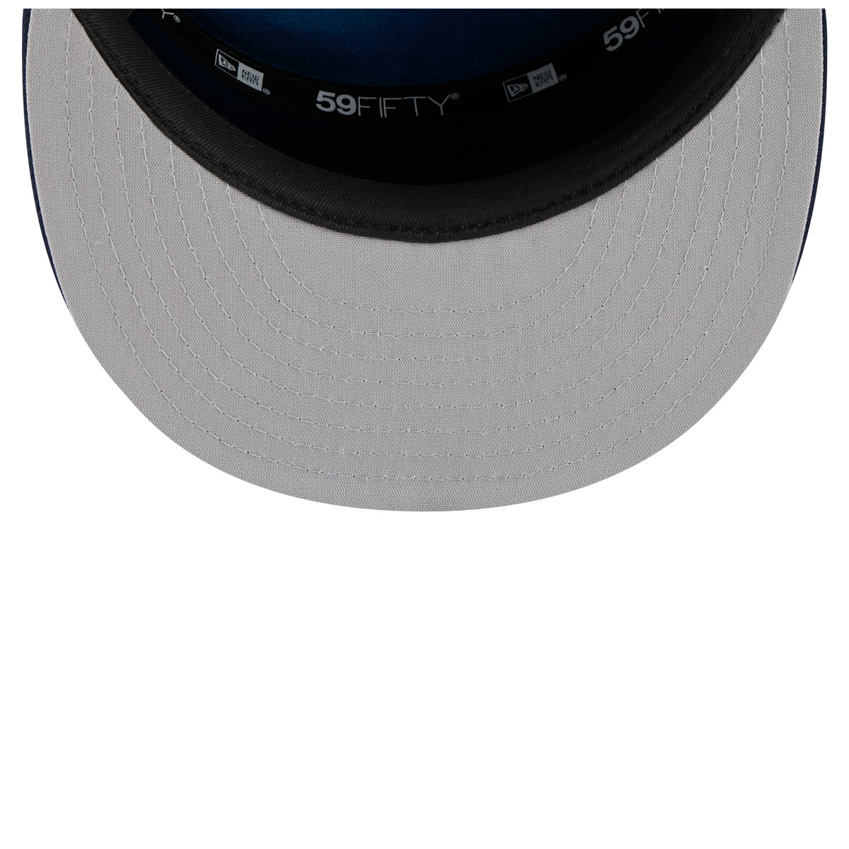 Men's Minnesota Timberwolves  New Era White/Navy 2025 NBA Tip Off Split Panel 59FIFTY Fitted Hat