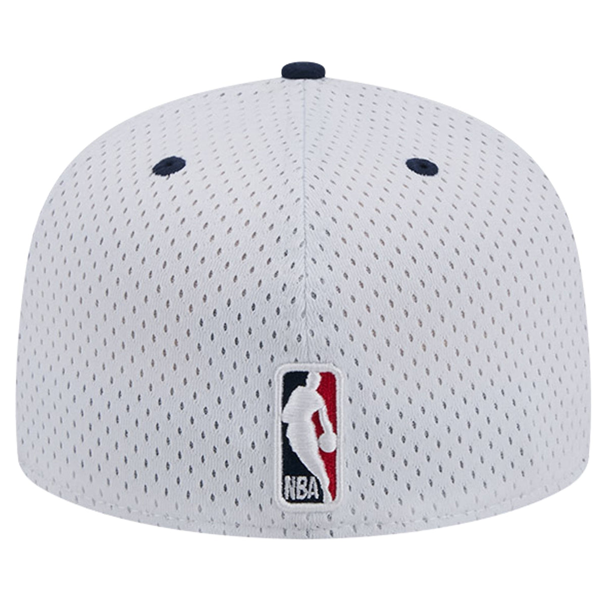 Men's New Orleans Pelicans New Era White/Navy Throwback 2Tone 59FIFTY Fitted Hat