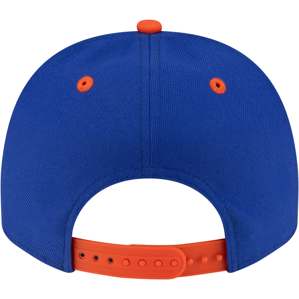 Men's Cleveland Cavaliers  New Era Blue/Orange 80s Throwback A-Frame 9FIFTY Snapback Hat