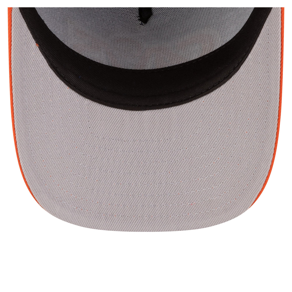 Men's Cleveland Cavaliers  New Era Blue/Orange 80s Throwback A-Frame 9FIFTY Snapback Hat