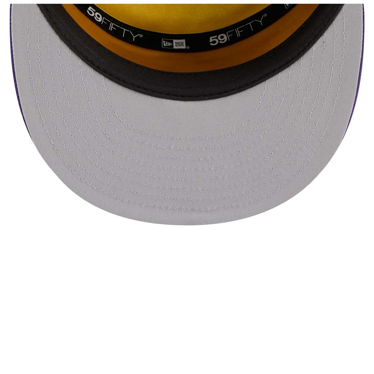 Men's Los Angeles Lakers  New Era White/Purple 2025 NBA Tip Off Split Panel 59FIFTY Fitted Hat