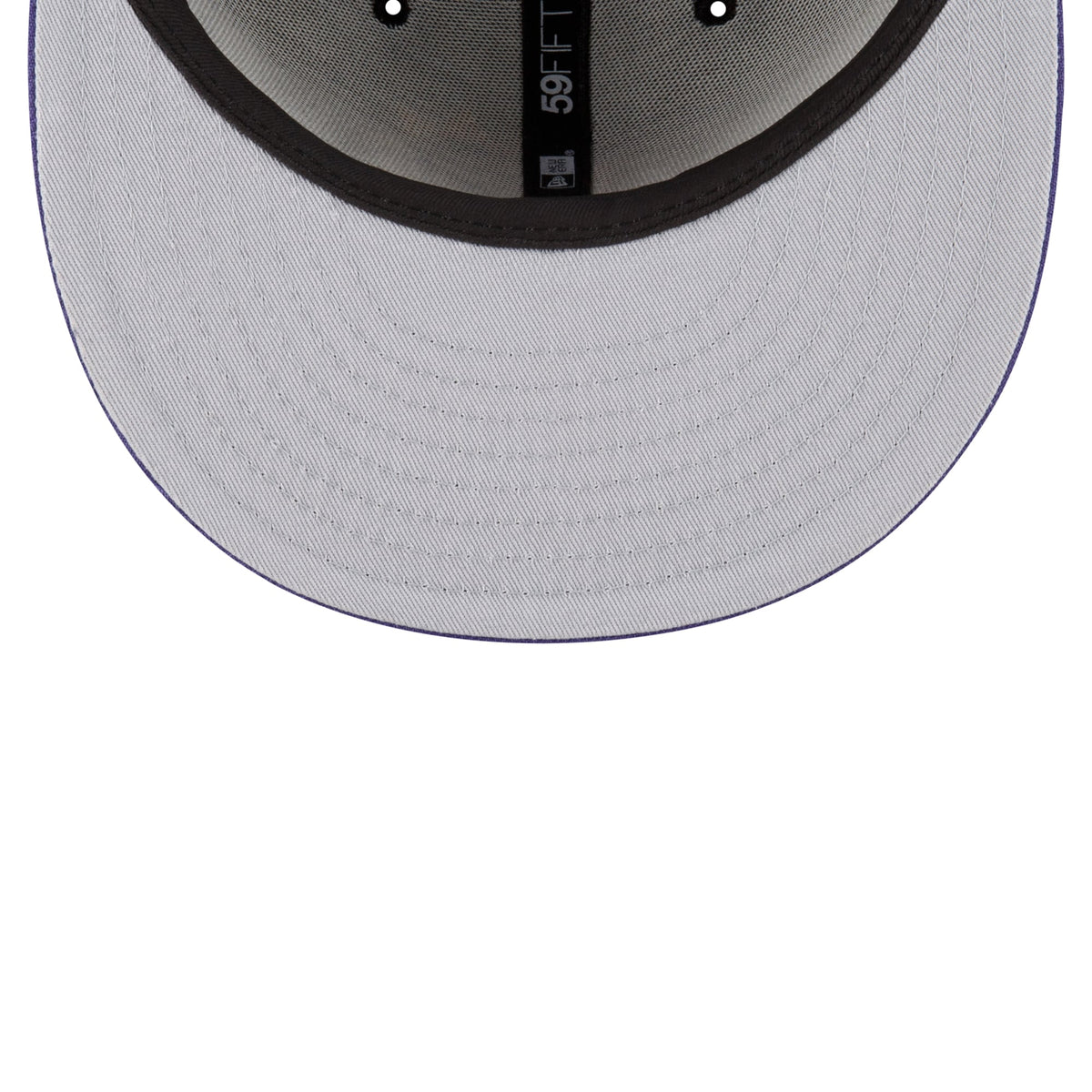 Men's Phoenix Suns New Era Black/Purple 2-Tone 59FIFTY Fitted Hat