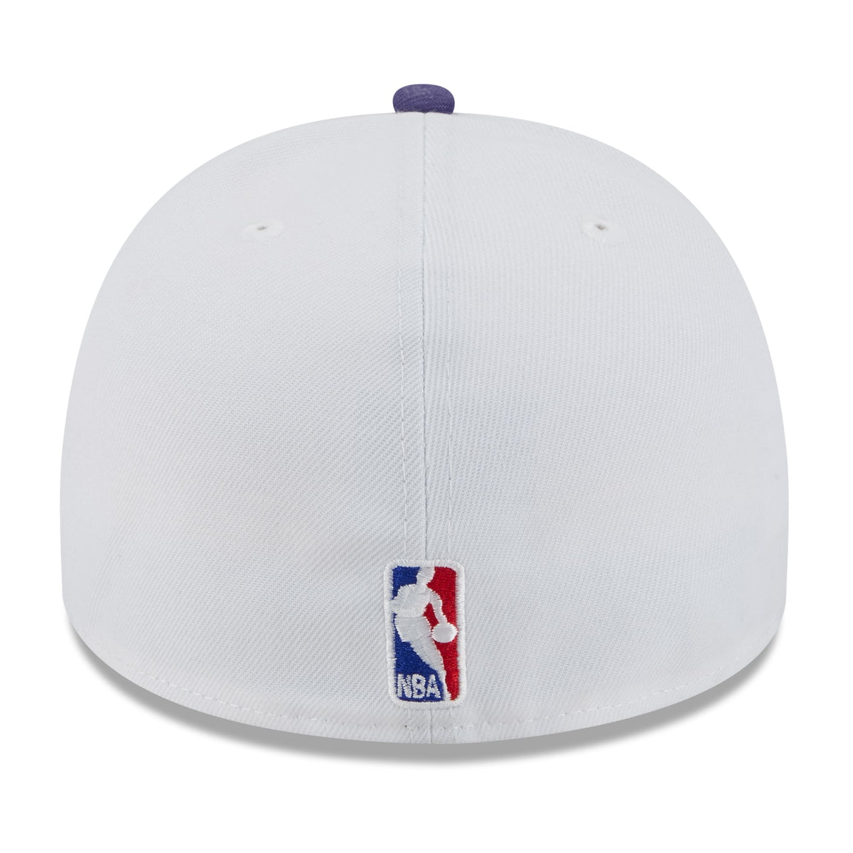 Men's Phoenix Suns New Era White/Purple 2025 NBA Draft A-Frame 59FIFTY Fitted Hat