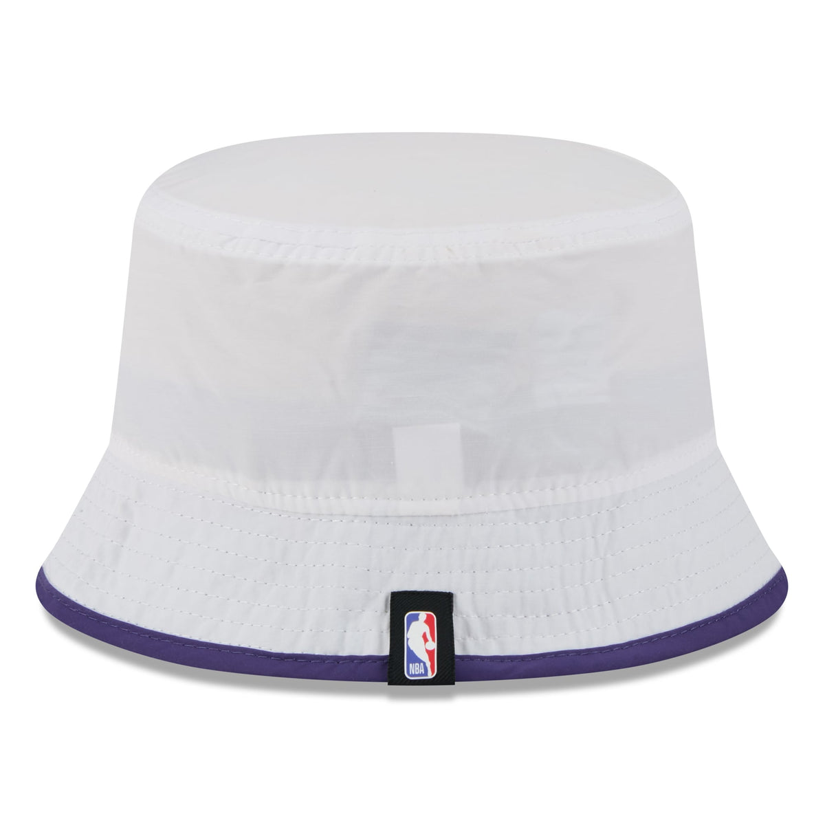 Men's Phoenix Suns New Era White/Purple 2025 NBA Draft Nylon Bucket Hat