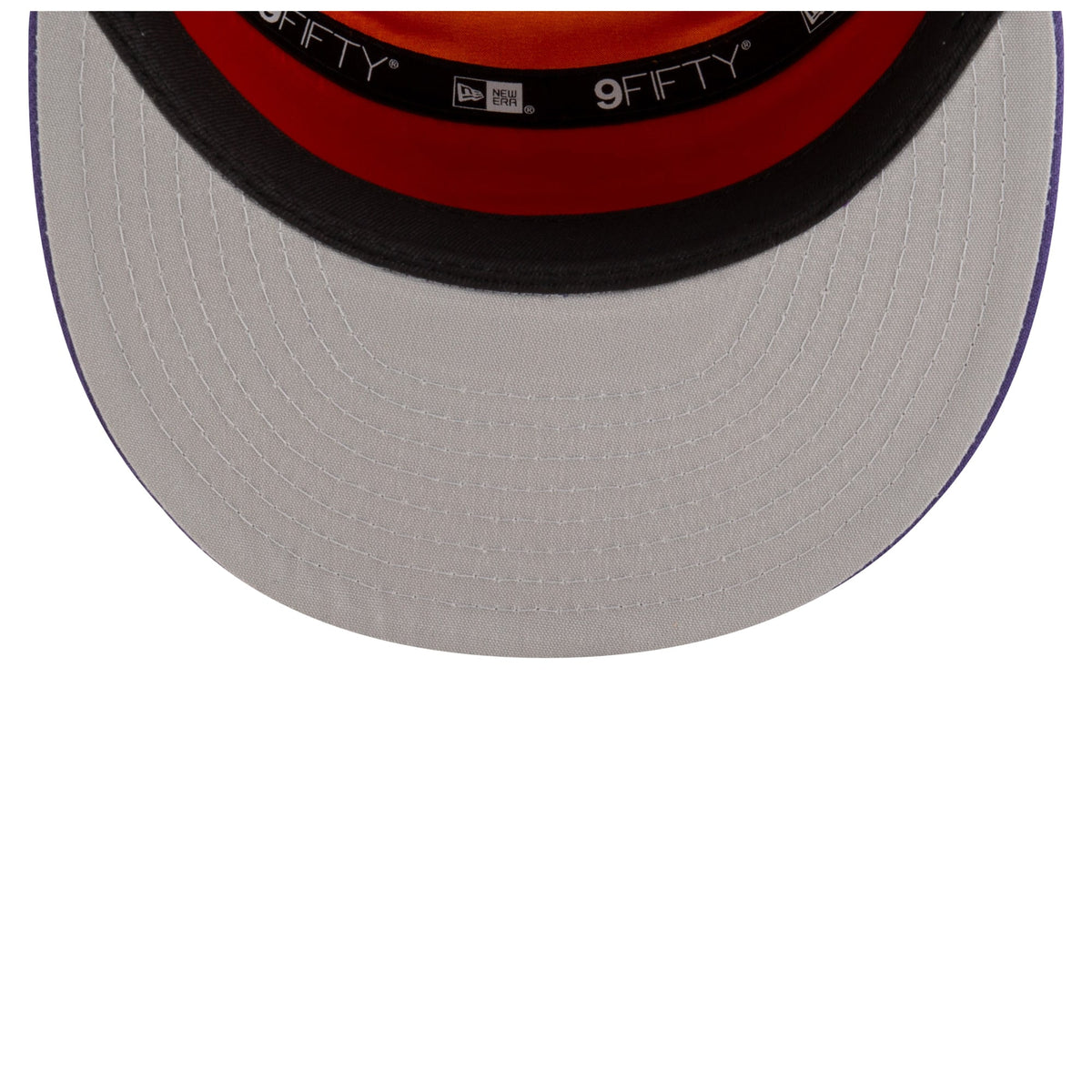 Men's Phoenix Suns  New Era White/Purple 2025 NBA Tip Off Split Panel 9FIFTY Snapback Hat