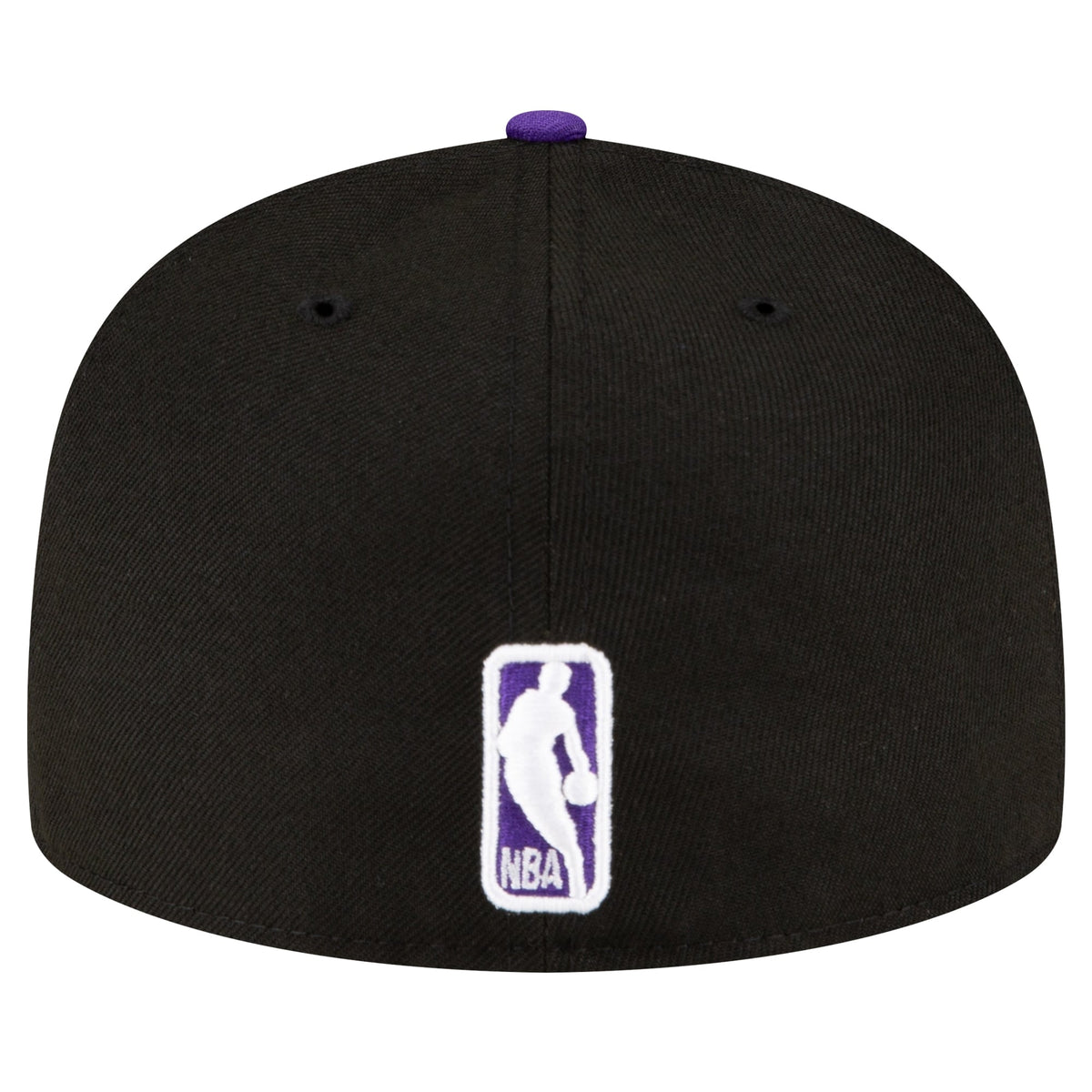 Men's Sacramento Kings New Era Black/Purple 2-Tone 59FIFTY Fitted Hat