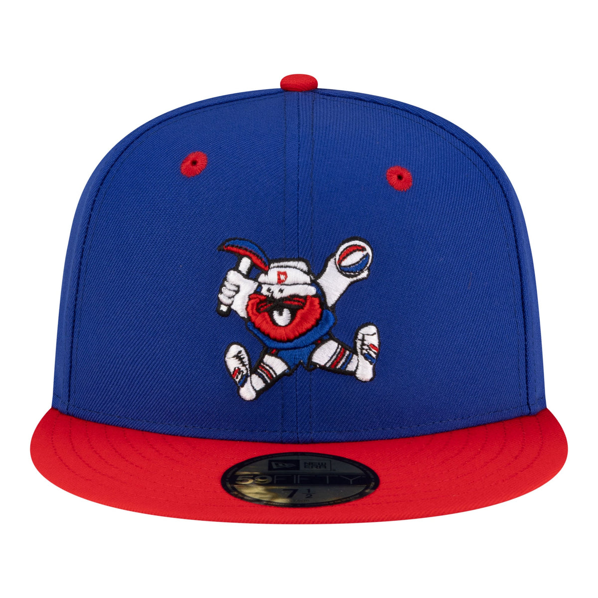 Men's Denver Nuggets  New Era Royal/Red 80s Throwback 59FIFTY Fitted Hat