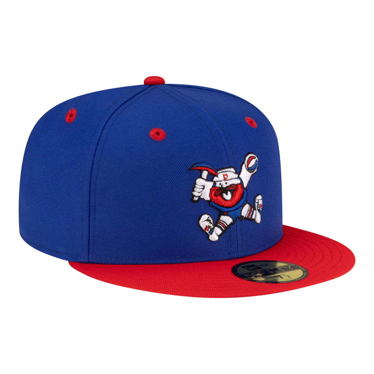 Men's Denver Nuggets  New Era Royal/Red 80s Throwback 59FIFTY Fitted Hat