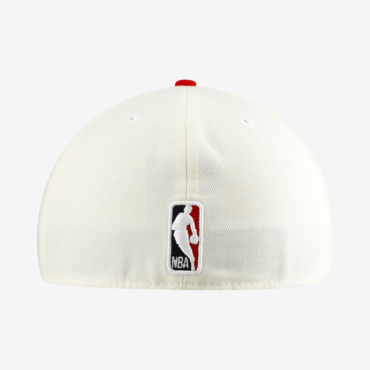 Men's Houston Rockets  New Era White/Red Chrome 59FIFTY Fitted Hat