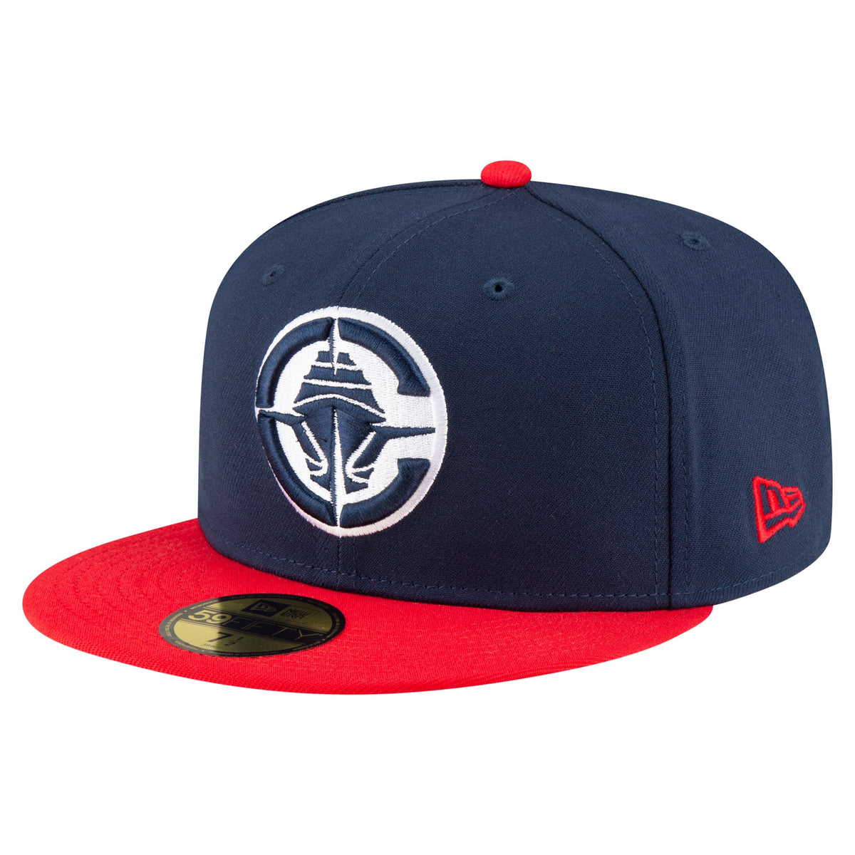Men's LA Clippers New Era Navy/Red 2-Tone 59FIFTY Fitted Hat