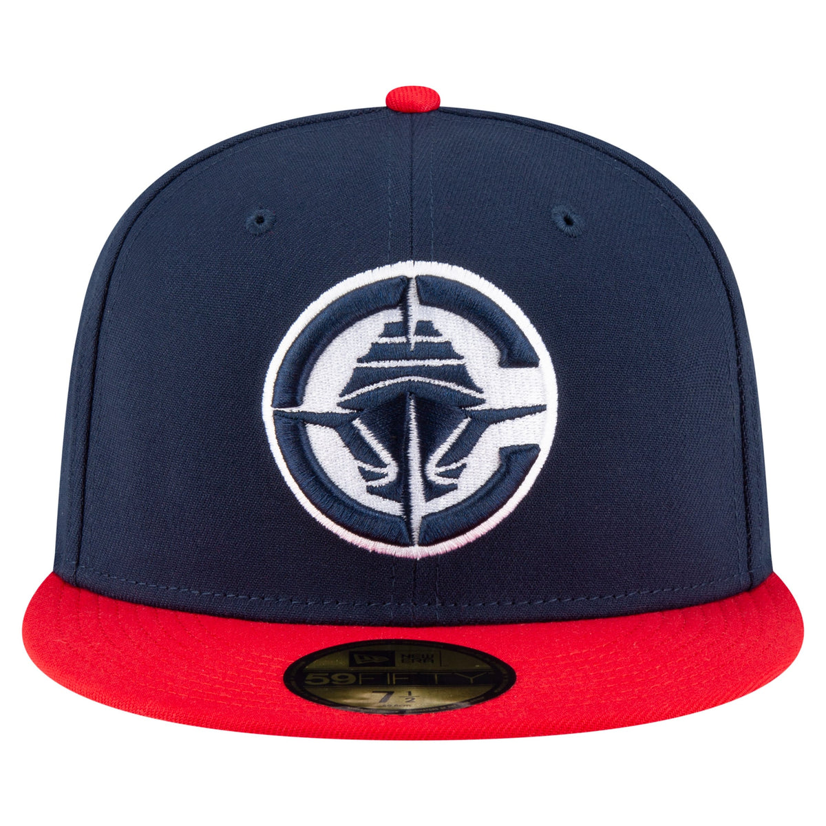 Men's LA Clippers New Era Navy/Red 2-Tone 59FIFTY Fitted Hat