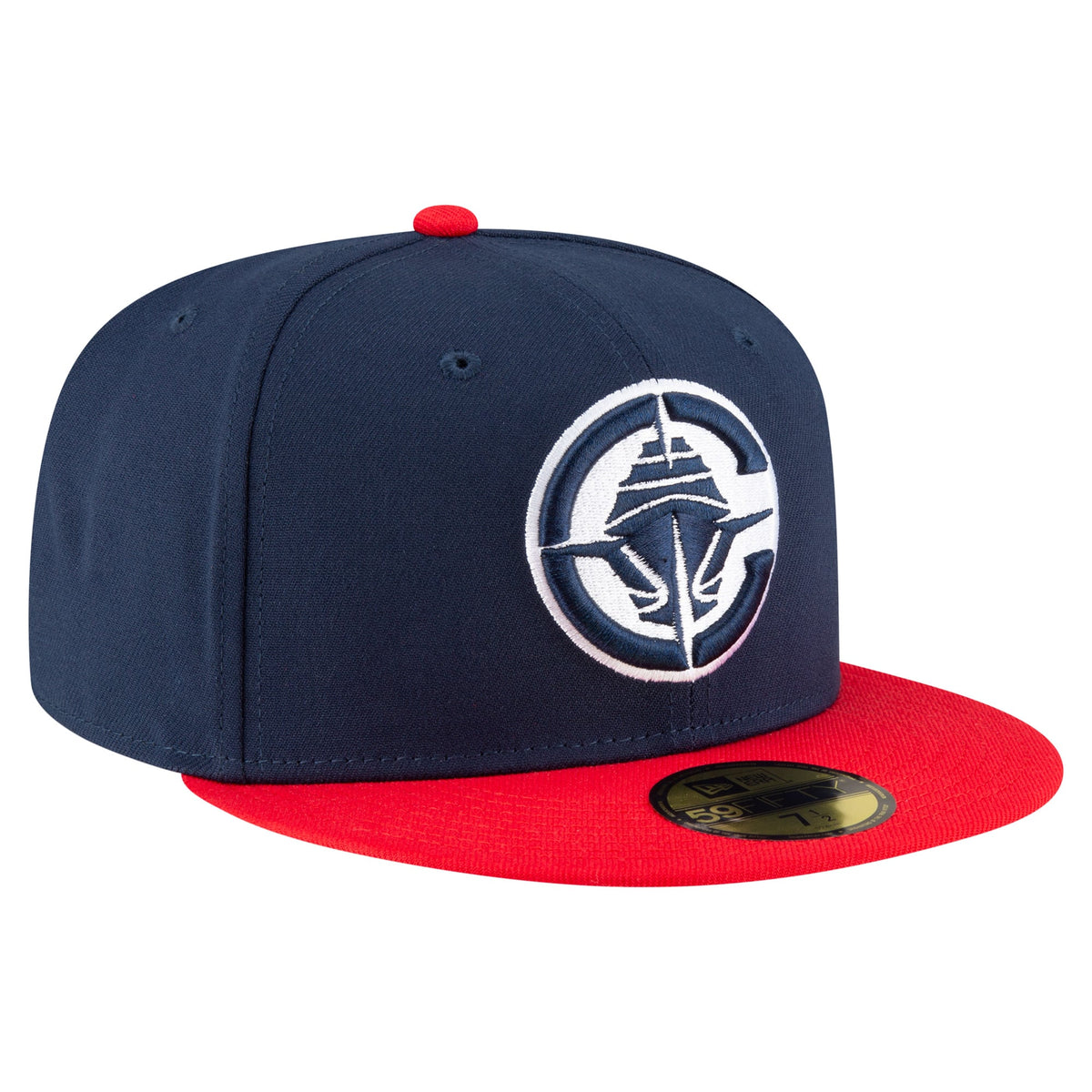 Men's LA Clippers New Era Navy/Red 2-Tone 59FIFTY Fitted Hat
