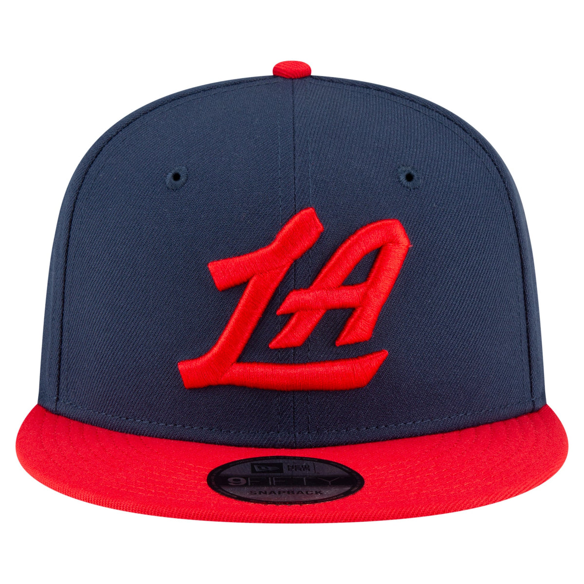 Men's LA Clippers New Era Navy/Red 2-Tone 9FIFTY Snapback Hat