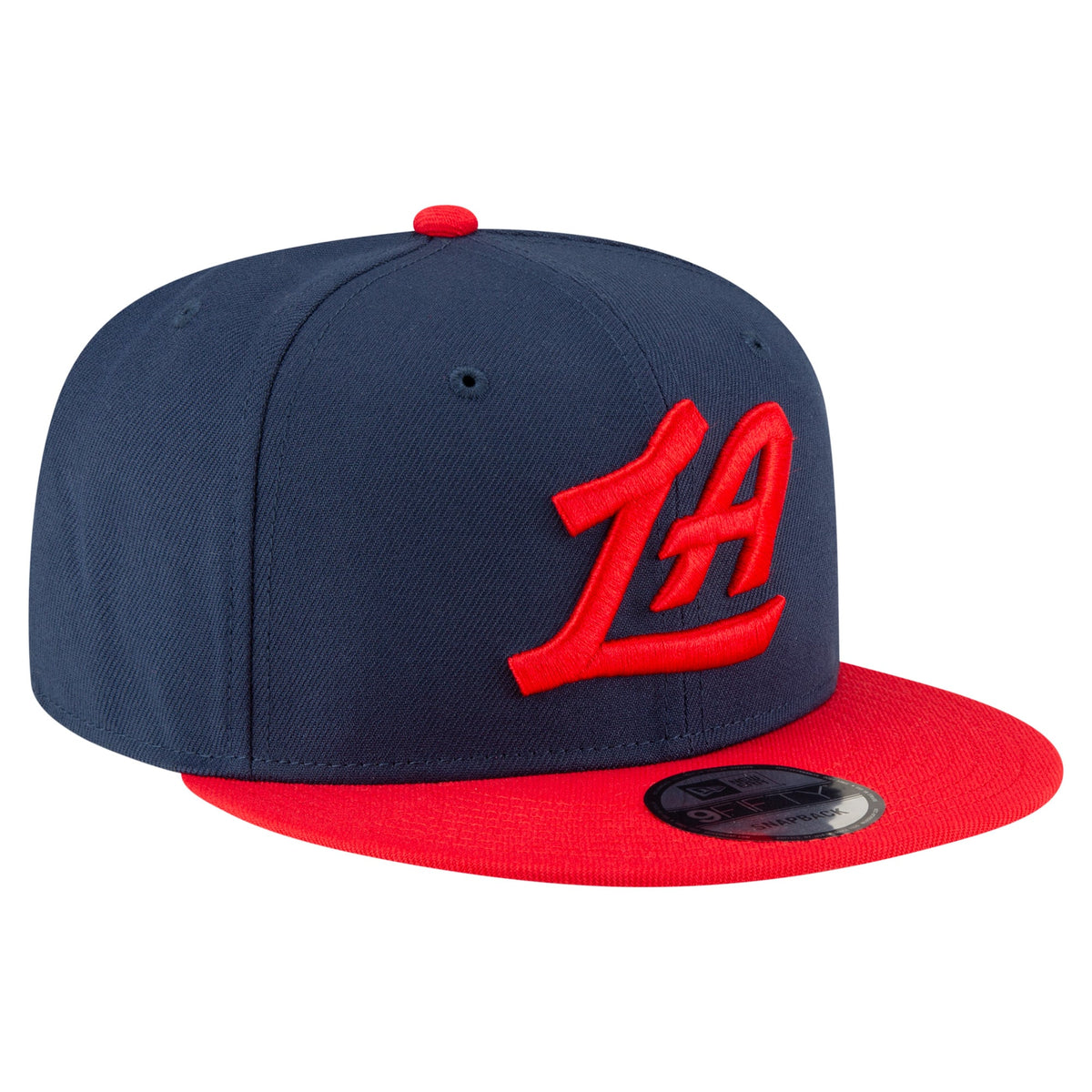 Men's LA Clippers New Era Navy/Red 2-Tone 9FIFTY Snapback Hat