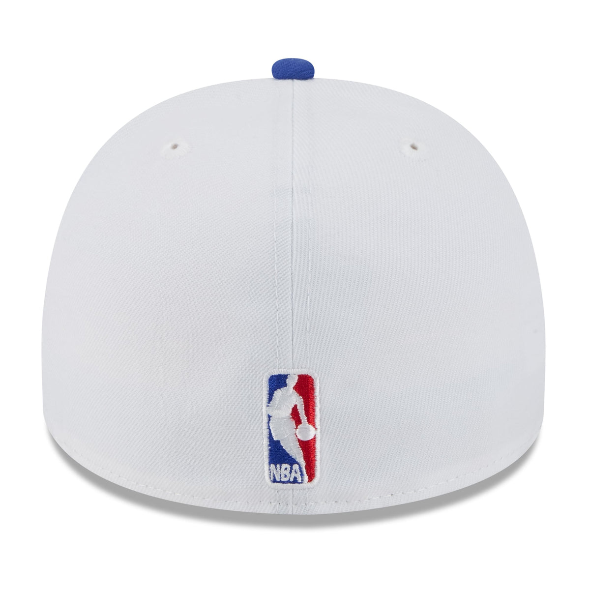Men's Golden State Warriors New Era White/Royal 2025 NBA Draft A-Frame 59FIFTY Fitted Hat