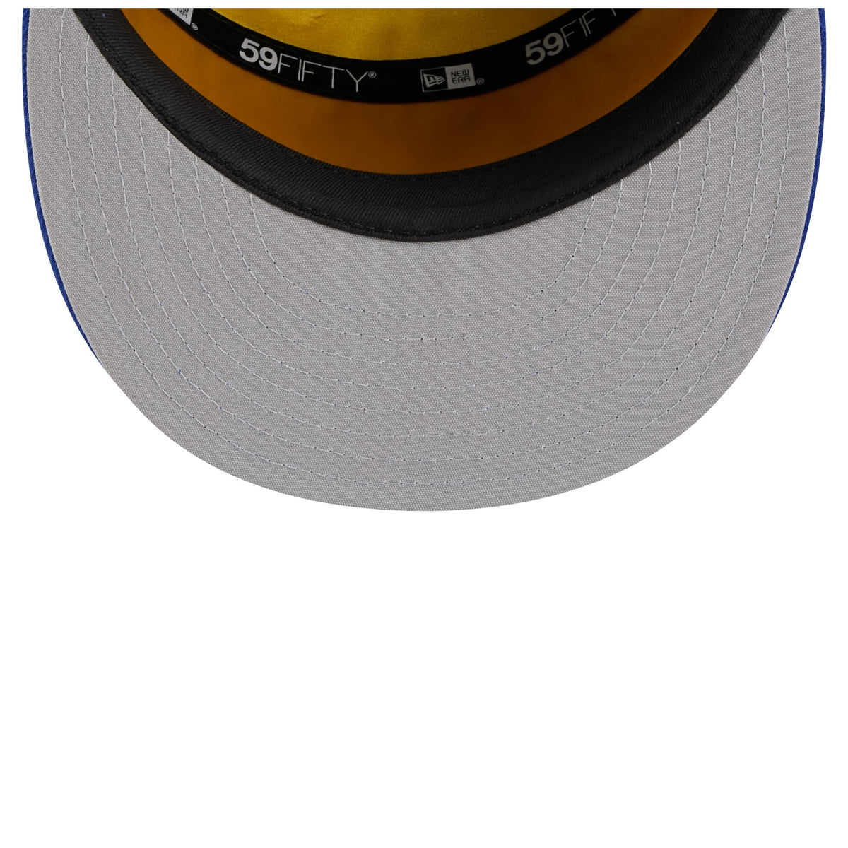 Men's Golden State Warriors  New Era White/Royal 2025 NBA Tip Off Split Panel 59FIFTY Fitted Hat