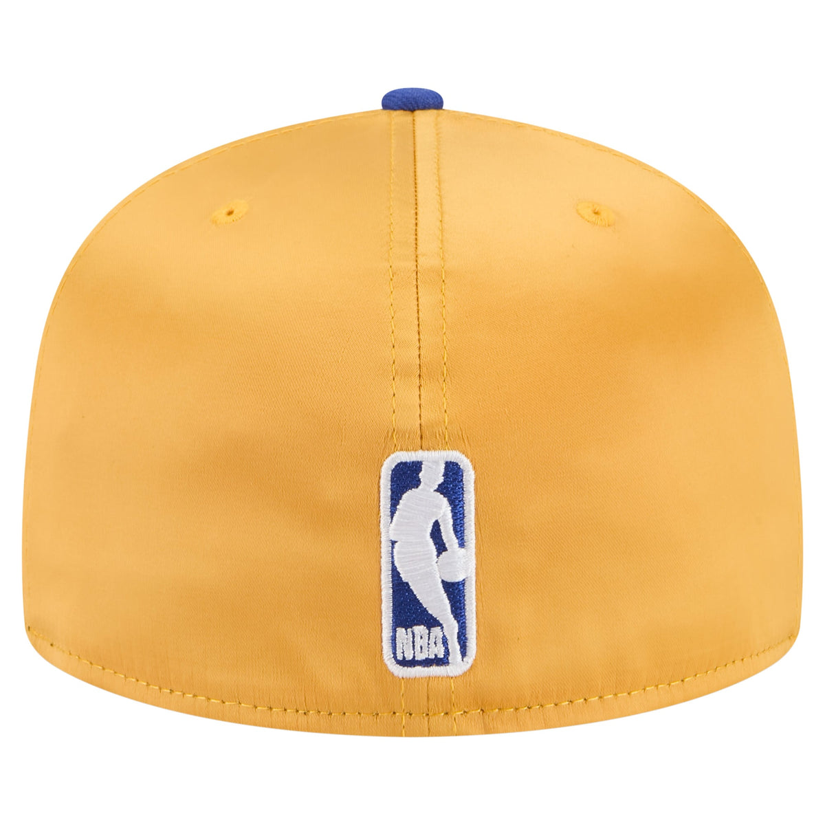 Men's Golden State Warriors New Era Gold/Royal Satin Two-Tone 59FIFTY Fitted Hat