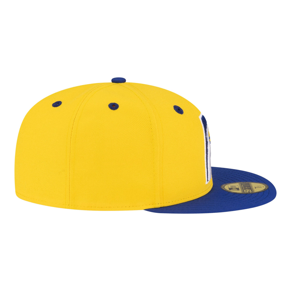 Men's Indiana Pacers  New Era Gold/Royal 80s Throwback 59FIFTY Fitted Hat