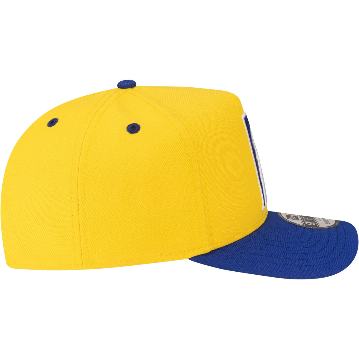 Men's Indiana Pacers  New Era Gold/Royal 80s Throwback A-Frame 9FIFTY Snapback Hat