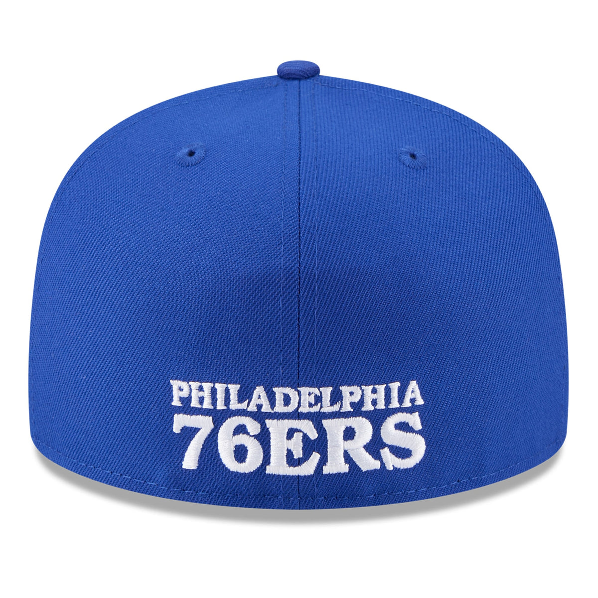 Men's Philadelphia 76ers  New Era White/Royal 2025 NBA Tip Off Split Panel 59FIFTY Fitted Hat