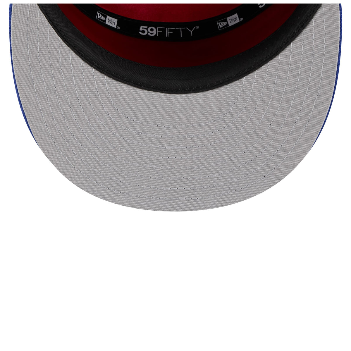 Men's Philadelphia 76ers  New Era White/Royal 2025 NBA Tip Off Split Panel 59FIFTY Fitted Hat