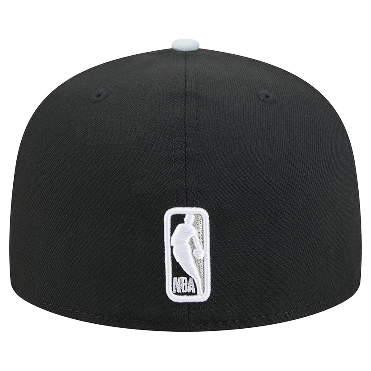 Men's San Antonio Spurs New Era Black/Silver 2-Tone 59FIFTY Fitted Hat
