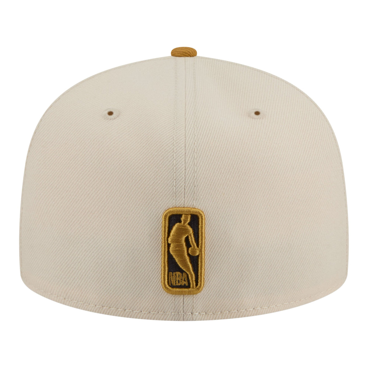 Men's Brooklyn Nets New Era Cream/Tan Two-Tone Color Pack 59FIFTY Fitted Hat