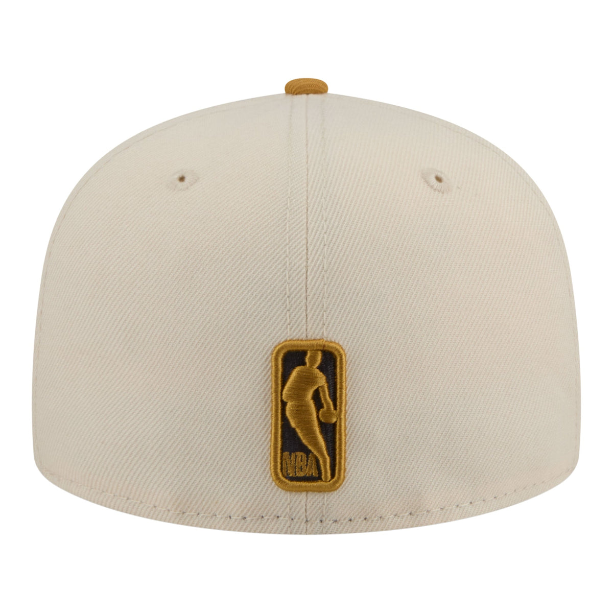 Men's Denver Nuggets New Era Cream/Tan Two-Tone Color Pack 59FIFTY Fitted Hat