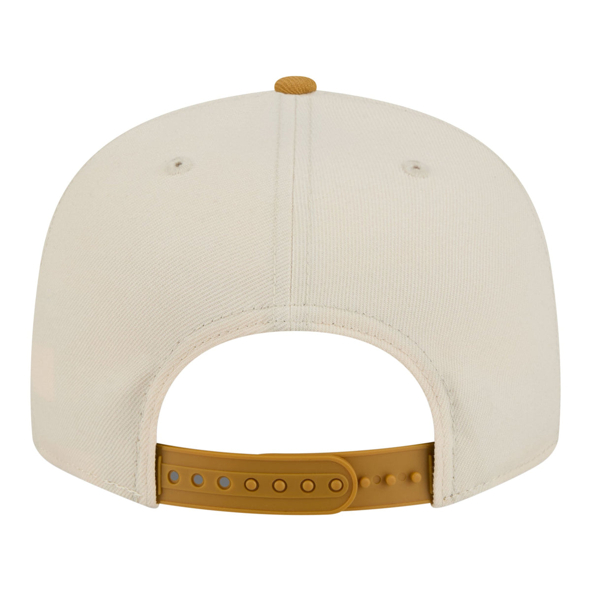 Men's Miami Heat  New Era Cream/Tan Two-Tone Color Pack 9FIFTY Snapback Hat