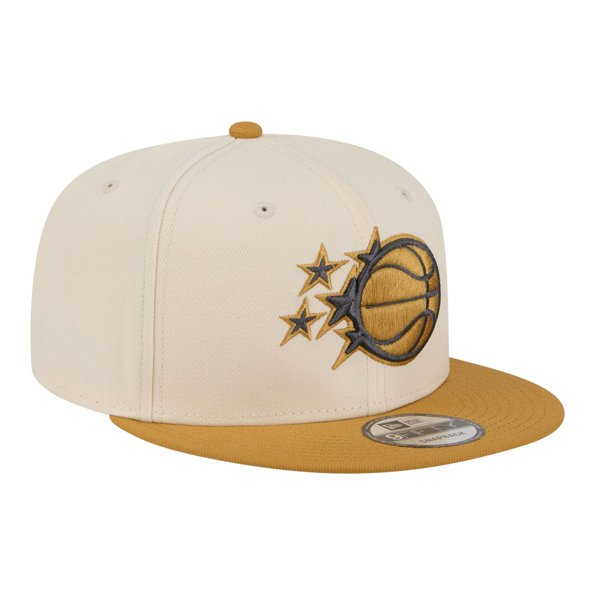 Men's Orlando Magic  New Era Cream/Tan Two-Tone Color Pack 9FIFTY Snapback Hat