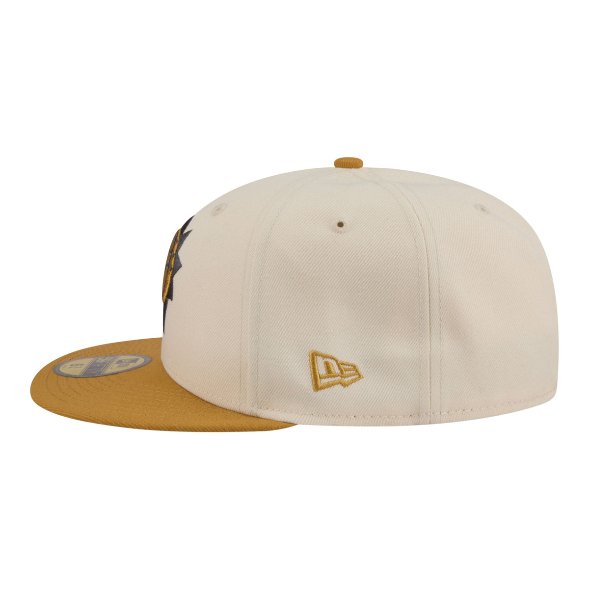 Men's Phoenix Suns New Era Cream/Tan Two-Tone Color Pack 59FIFTY Fitted Hat