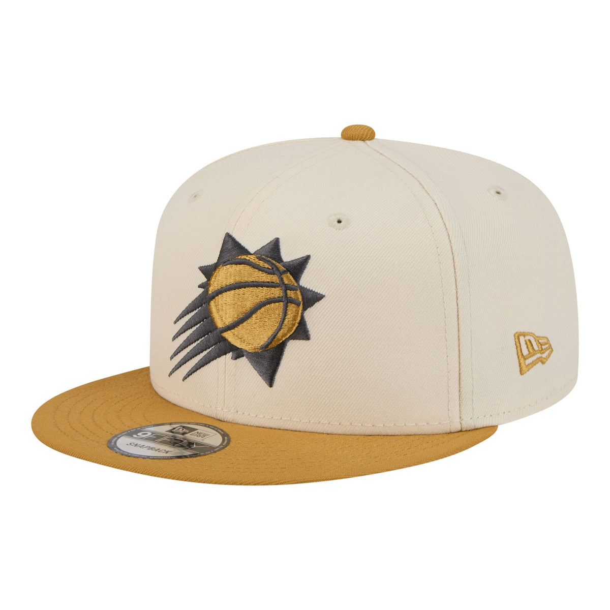 Men's Phoenix Suns  New Era Cream/Tan Two-Tone Color Pack 9FIFTY Snapback Hat