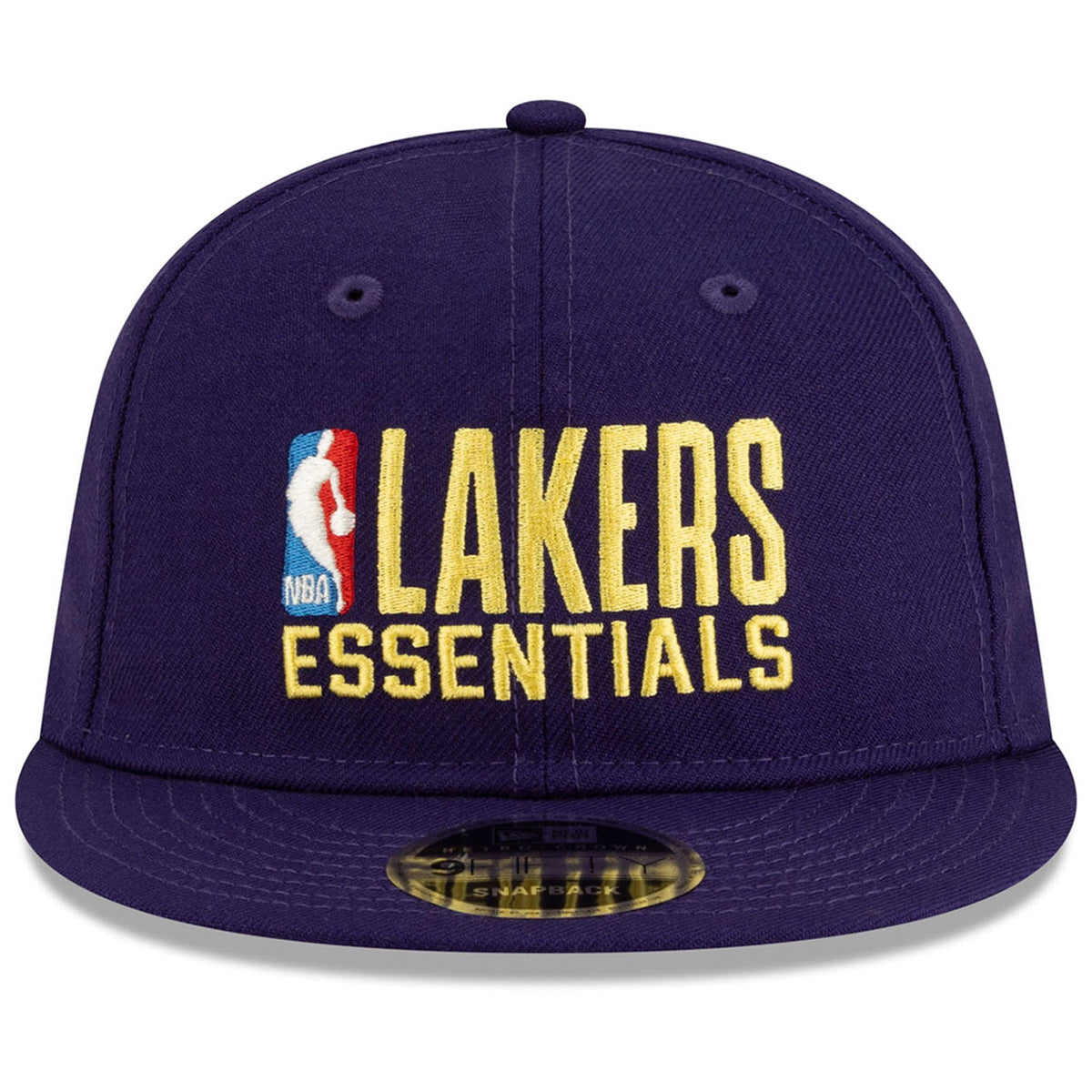 Unisex Los Angeles Lakers  Fear of God Purple Essentials 9FIFTY Snapback Hat