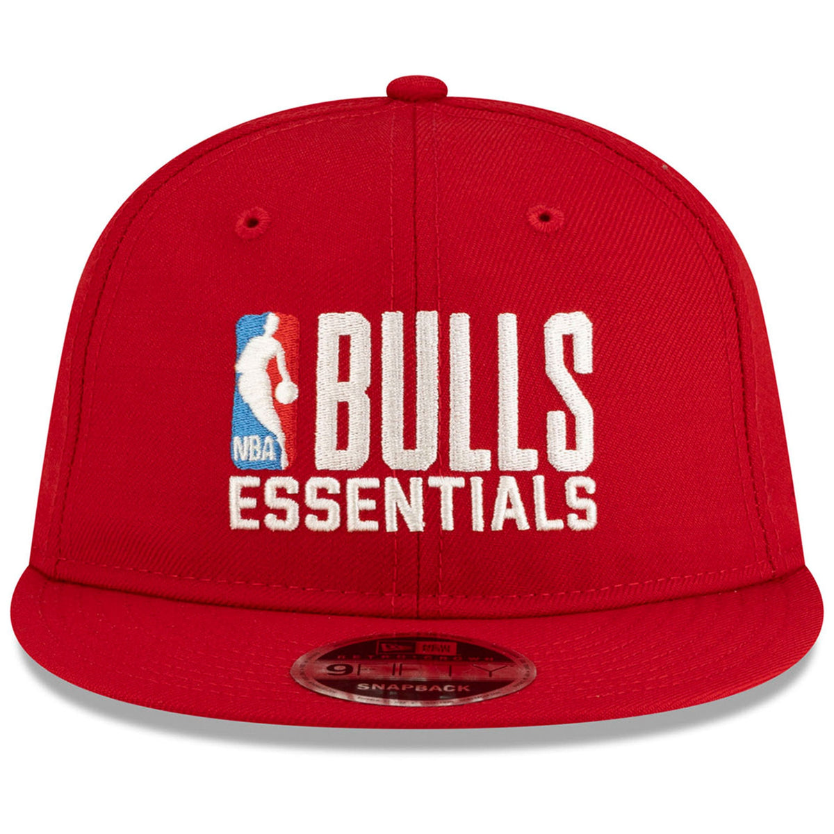 Unisex Chicago Bulls  Fear of God Red Essentials 9FIFTY Snapback Hat