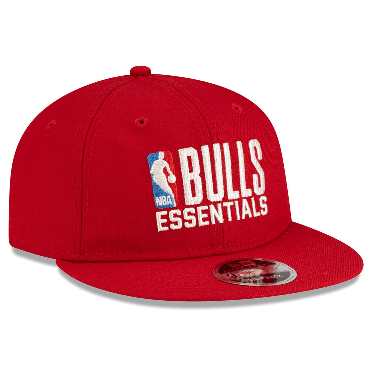 Unisex Chicago Bulls  Fear of God Red Essentials 9FIFTY Snapback Hat