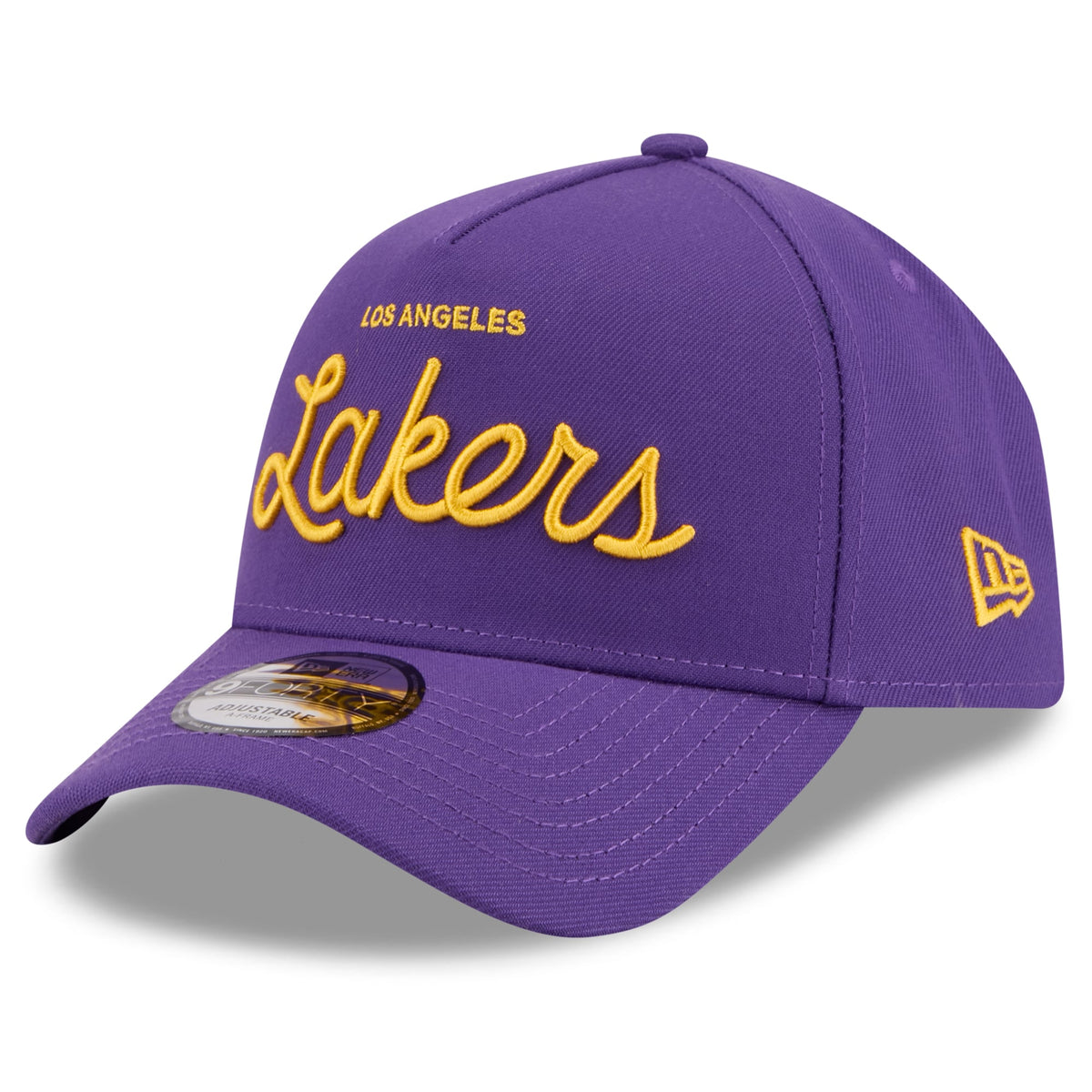 Unisex Los Angeles Lakers New Era x Malbon Golf Purple 9FORTY A-Frame Adjustable Hat