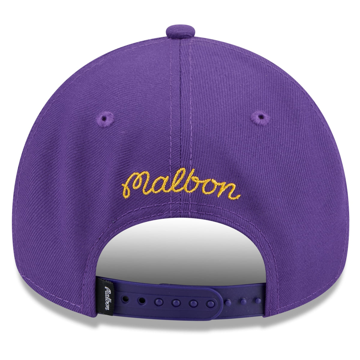 Unisex Los Angeles Lakers New Era x Malbon Golf Purple 9FORTY A-Frame Adjustable Hat